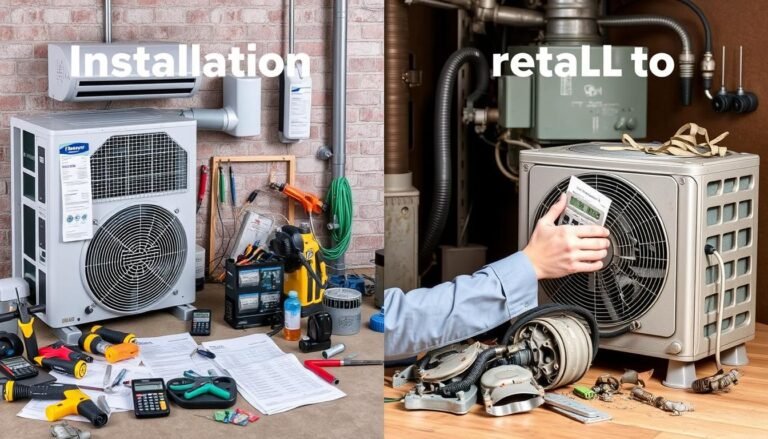 AC Installation vs. AC Repair